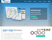 Tablet Screenshot of hitechroute.com